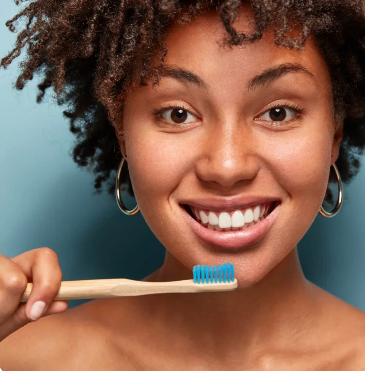 A healthy, confident smile